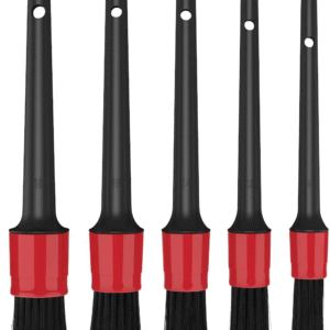 Car Detailing Brush Set for Interior & Exterior Cleaning – 5Pcs/set