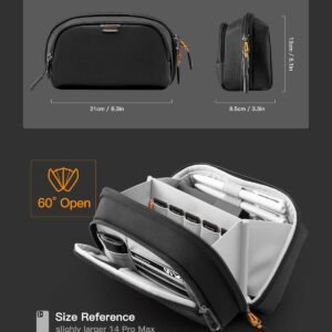 Water-Resistant Tech Organizer Pouch