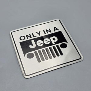 1 Pc Universal Metal Patri Sticker In Premium Quality