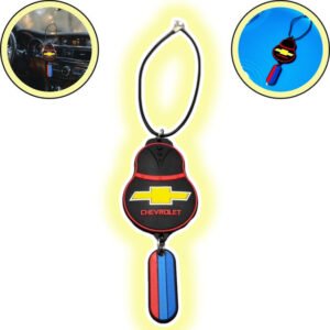 1 Pc Universal Chevrolet Car Hanging Air Freshener, Car Diffusers in Premium Quality