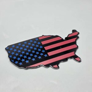 1 Pc Universal Metal Patri Sticker In Premium Quality