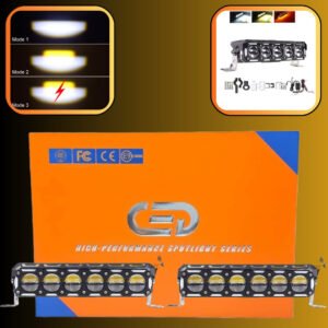 1 Pc MOTO LED Premium Series 6 Lens Led Light With DRL And On/Off Relay Wiring For Motorcycle And Cars 1 Pc MOTO LED Premium Series 6 Lens Led Light With DRL And On/Off Relay Wiring For Motorcycle And Cars