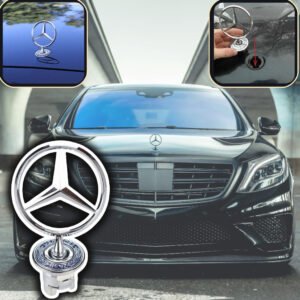 1 Pc Mercedes-Benz Front Bonnet Emblem Logo in Premium Quality 1 Pc Mercedes-Benz Front Bonnet Emblem Logo in Premium Quality