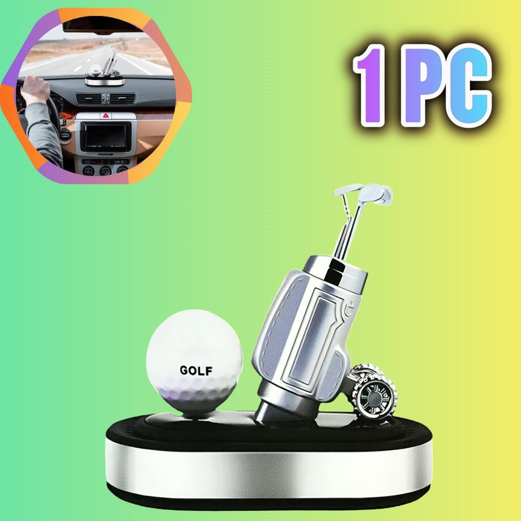 1 Pc Universal Dashboard Solar Car Air Freshener Golf Set Perfume For Car