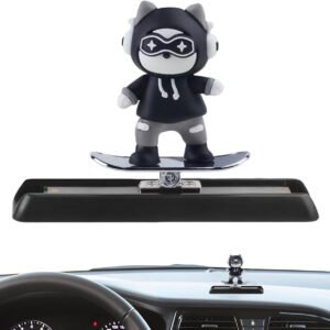 1 Pc Universal Dashboard Sliding Character Car Interior Decoration Accessories