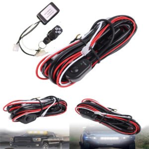 1 Pc Universal 6mm Flasher Switch Kit Relay Harness Wire On-Off Switch Cable 9-12V Remote Control Wiring 1 Pc Universal 6mm Flasher Switch Kit Relay Harness Wire On-Off Switch Cable 9-12V Remote Control Wiring