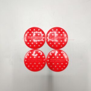 Universal 5.6mm Metal patri Wheel Logo in Premium Quality 4 Pcs Set