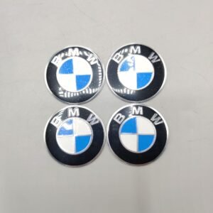 Universal 4.5mm Metal patri Wheel Logo in Premium Quality 4 Pcs Set