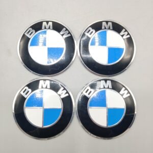 Universal 7.5mm Metal patri Wheel Logo in Premium Quality 4 Pcs Set