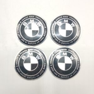 Universal 7.5mm Metal patri Wheel Logo in Premium Quality 4 Pcs Set