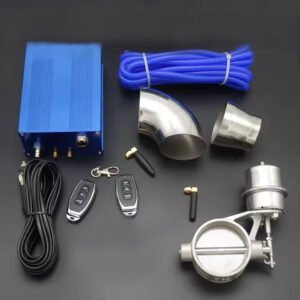 1 Pc Set Universal 2.5″ 63MM Exhaust Vacuum Valve Cut Off Kit 1 Pc Set Universal 2.5″ 63MM Exhaust Vacuum Valve Cut Off Kit