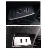 MG HS Interior USB Port Chrome Trims Model 2020-2021