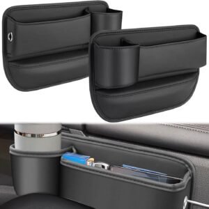Leather Car Seat Gap Organizer