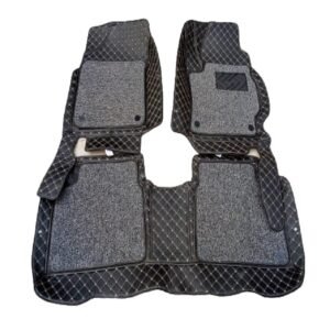 Toyota Fortuner 9D Floor Mats 2016-2021 Black 4PC