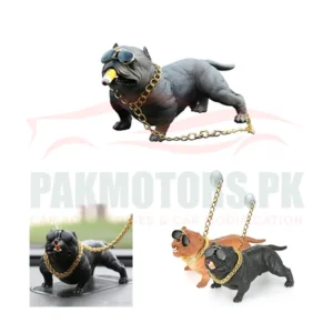 Car BullDog Dashboard Decoration Chain – Interior Decoration Hanging Car Dashboard Toys Ornament