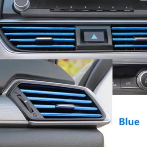 Car Air Conditioner Vent Outlet Molding Trim Strip Auto Interior Grille Decorative Strip Universal