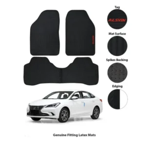 Changan Alsvin Latex Rubber Floor Mats Black 2021-2024 – Imported