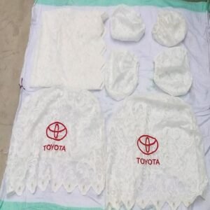 Toyota Car Half Seat Cover 7 Pcs