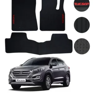 Hyundai Tucson 2019-2024 Latex Rubber Floor Mat (Imported)