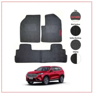 Haval H6 PVC Rubber Latex Floor Mat 3 Pcs – Model 2021-2024