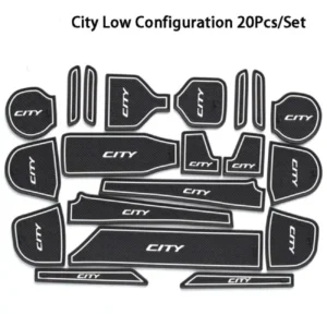 Honda City PVC Interior Mats Model – 2008-2021
