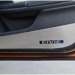 Honda Civic Anti Kick Door Protection Cover Chrome – Model 2016-2021