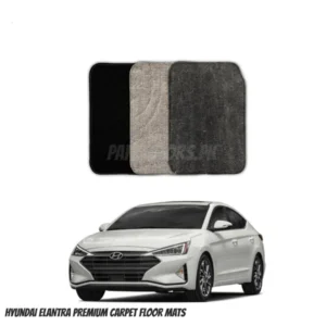 Hyundai Elantra Carpet Floor Mats (2019-2024) Premium Quality