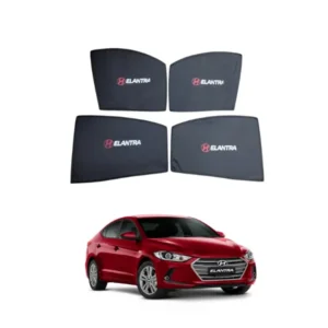 Hyundai Elantra Sunshades With Logo – Model 2021-2022