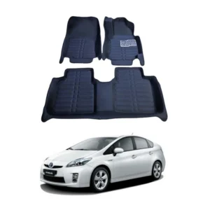 Toyota Aqua 5D Floor Mat Black 3 Pcs – Model 2012-2021