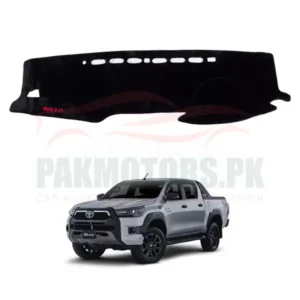 Toyota Hilux Rocco 2020-2023 Velvet Dashboard Mat Toyota Hilux Rocco 2020-2023 Velvet Dashboard Mat