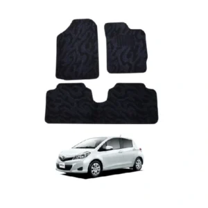 Toyota Vitz Carpet Floor Mat Black 3 Pcs – Model 2014-2018 Toyota Vitz Carpet Floor Mat Black 3 Pcs – Model 2014-2018