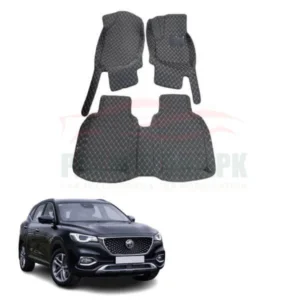 MG HS 7D Floor Mat Black 3 Pcs – Model 2020-2021