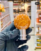 Wooden Textured Gear Knob For Manual Cars