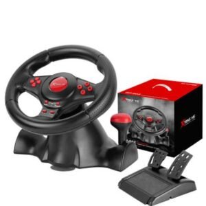 Xtrike-Me GP-903 Racing Wheel with Dual Vibration Motors Realistic Gaming Experience