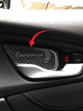Honda Civic new Inner Door Handle Protector in Carbon Fiber | Carzstore.pk