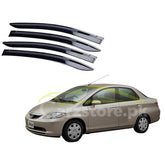 Honda City 2002- 2005 Air Press Sun Visor Chrome