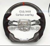 Carbon Fiber Steering Wheel For Honda Civic Model 2022