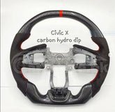 Carbon Hydro Dip Steering Wheel For Honda Civic Model 2022