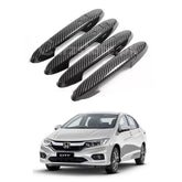 Honda City Door Handle Cover Carbon Fiber Model 2021-2022