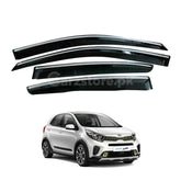 KIA Picanto TXR Air Press Sun Visor With Chrome- Model 2019-2021