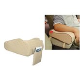 Arm Rest Cushion Universal Car Memory Foam Extender Beige Arm Rest Cushion Universal Car Memory Foam Extender Beige