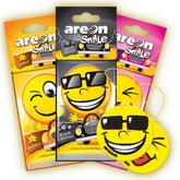 Areon Card Perfume Quality Perfume Hanging Card Smiley Face Air Freshener