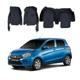 Suzuki Cultus 7D Floor Mats Black Model 2017-2021